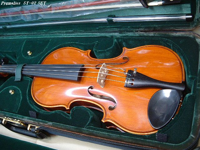 リンツ楽器 / ピグマリウス バイオリンST-02セット アルシェ弓 GEWA