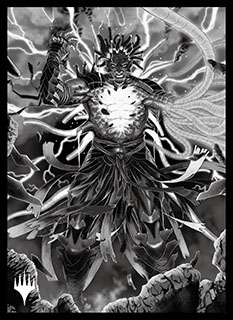 プレイヤーズカードスリーブ『ファイレクシア：完全なる統一』《踊る影