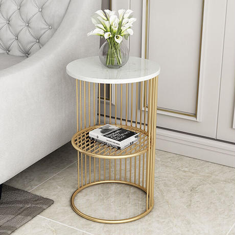 大理石ゴールドラインサイドテーブル – MUSE HOME｜海外インテリア雑貨