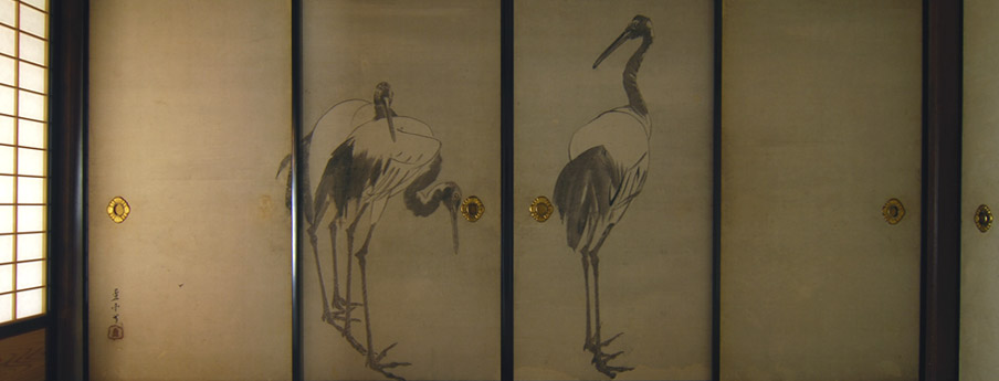 串本応挙芦雪館:下間一之間 -The main hall of Muryo temple room No.5-