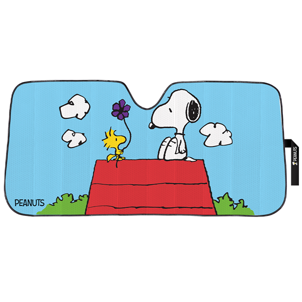 Peanuts Snoopy Doghouse Accordion Sunshade – My Cool Car Stuff