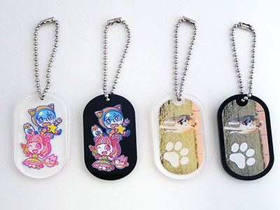 アクリル定形ドッグタグ | 【MYDOO-INFO】