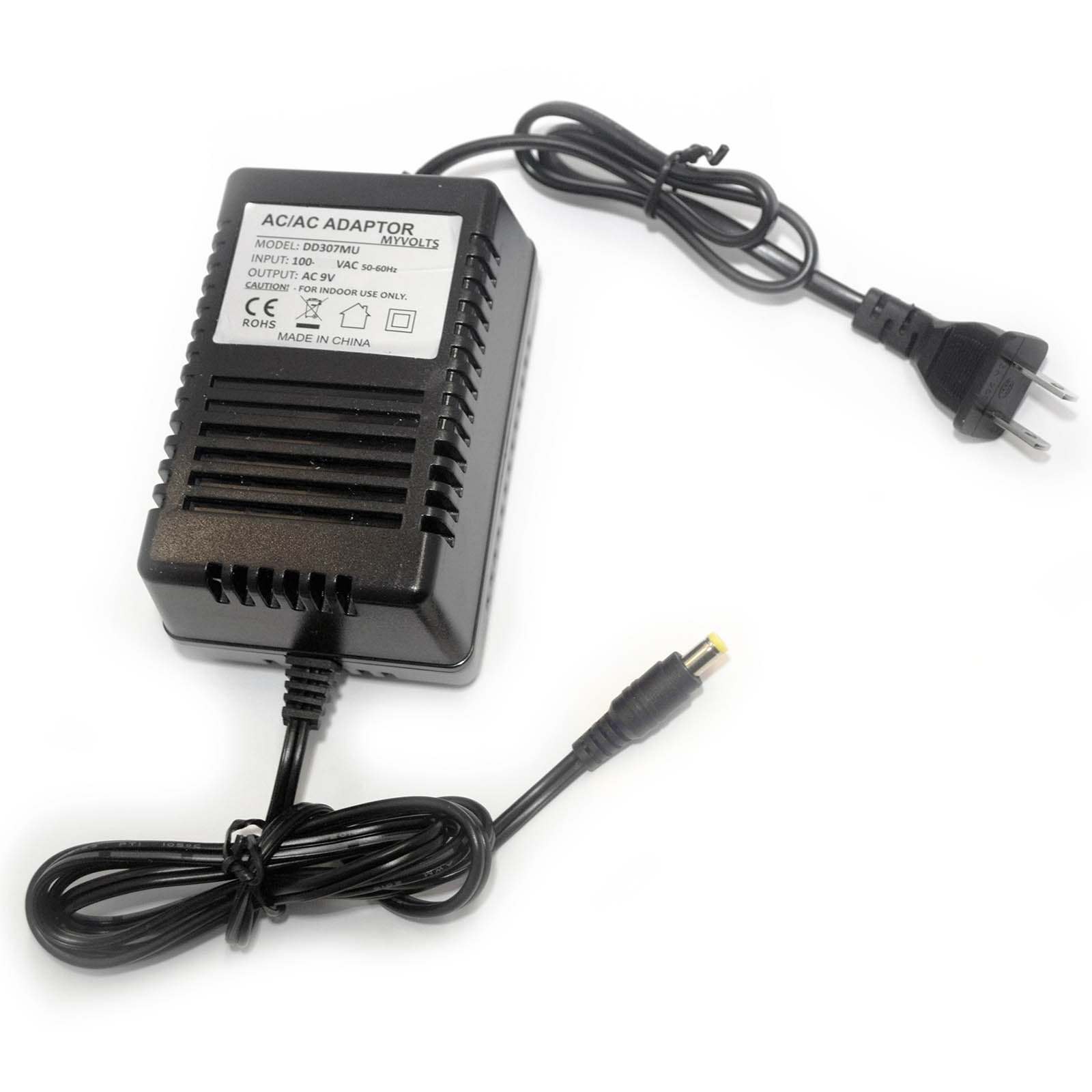 US 9V Power Adaptor for the Digitech Whammy 4 Effects pedal by myVolts