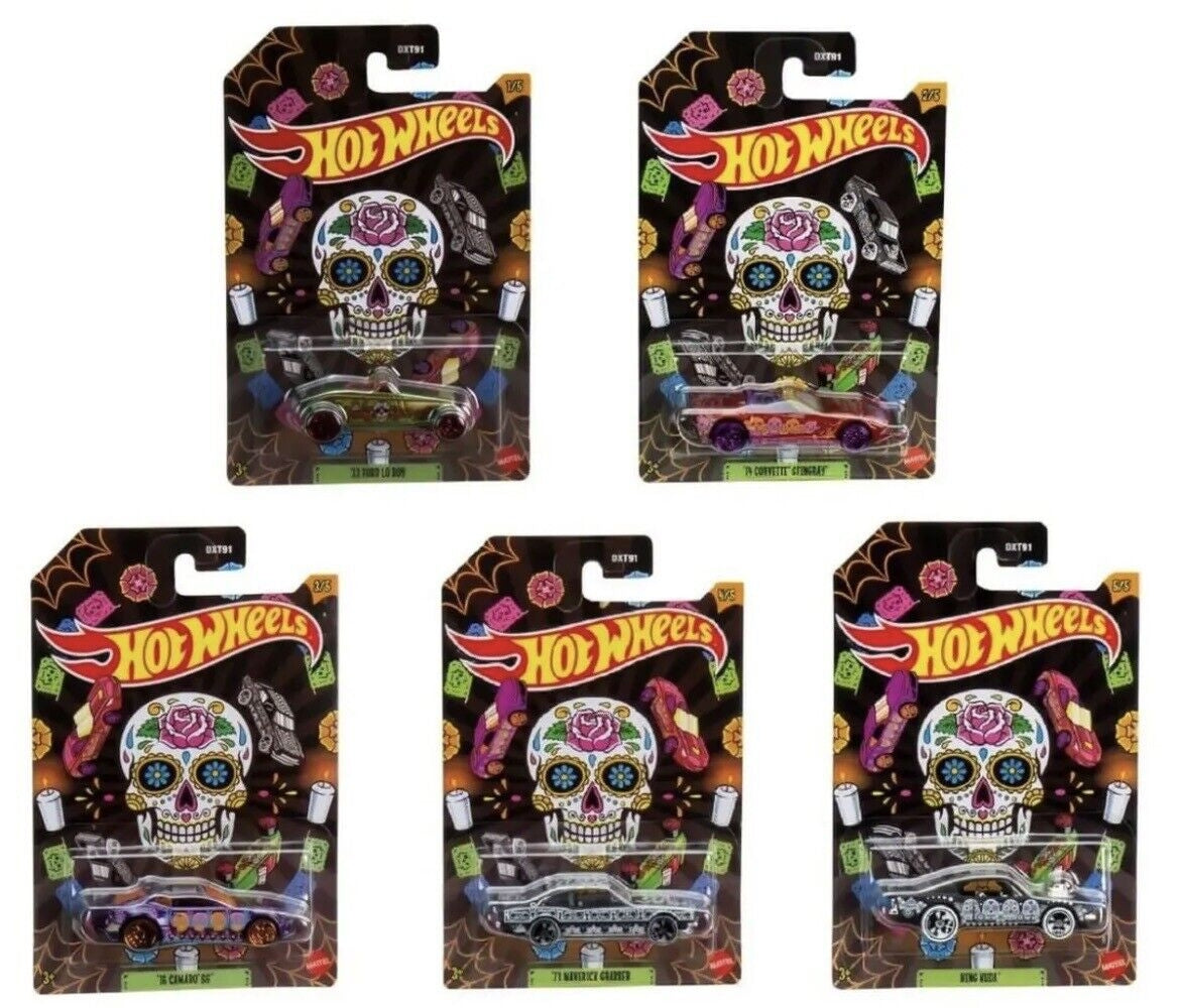 Hot Wheels Halloween 2023 Dia De Los Muertos Collection - DXT91