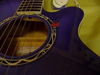 アコギ Gypsy Rose おしゃれでかわいいギター