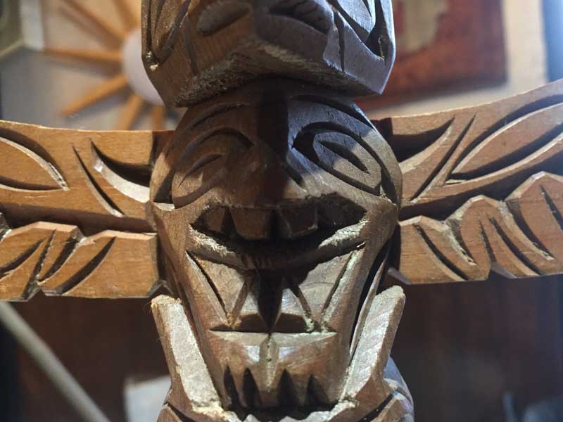 manana online store/Vintage、Used カナダ ハイダ族のトーテムポール