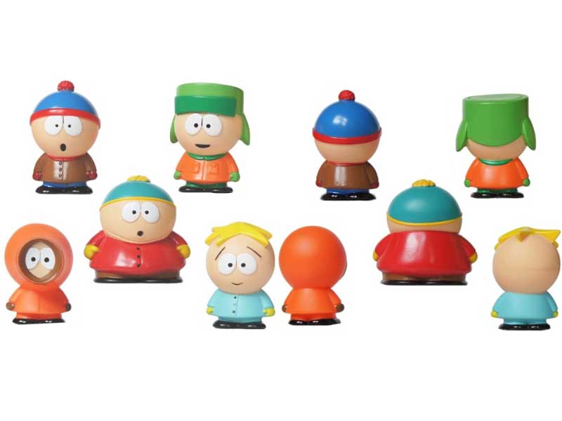 SOUTH PARK Mini Figure Set サウスパーク ミニフィギュア 5体セット