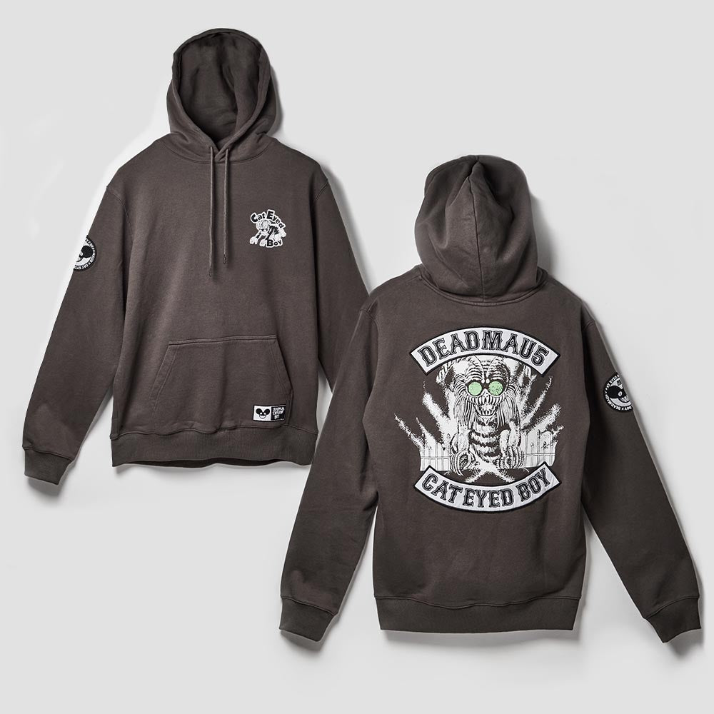 deadmau5 + Cat Eyed Boy Bikermau5 Hoodie