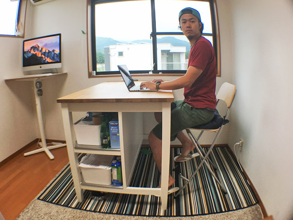 折り畳み式で便利なIKEAのバースツール[FRANKLIN]#作業環境最適化計画