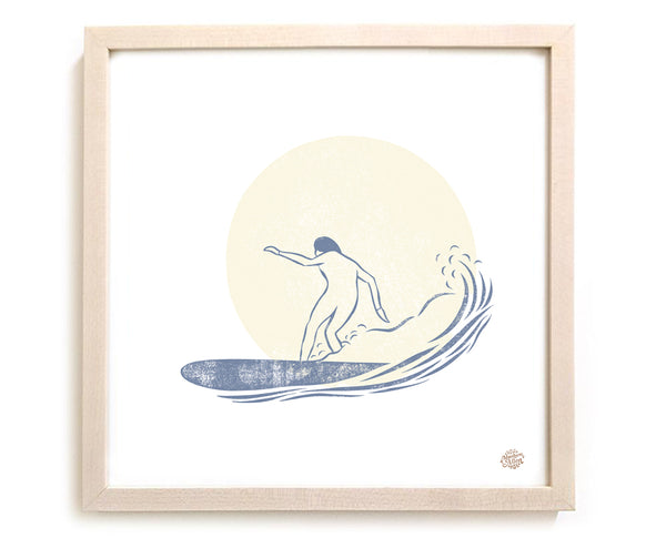 surfing-art-print-moonrise-glide-print – Matthew Allen Art