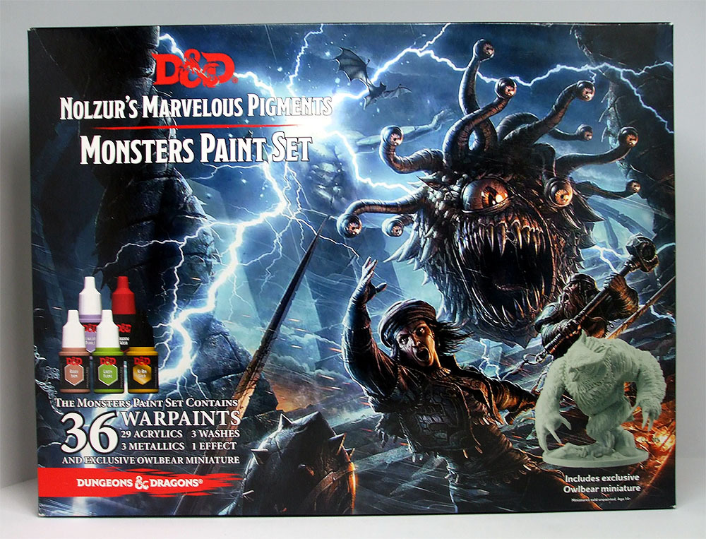 魔法の塗料・その三 アーミーペインター：D＆Dの公式ペイント