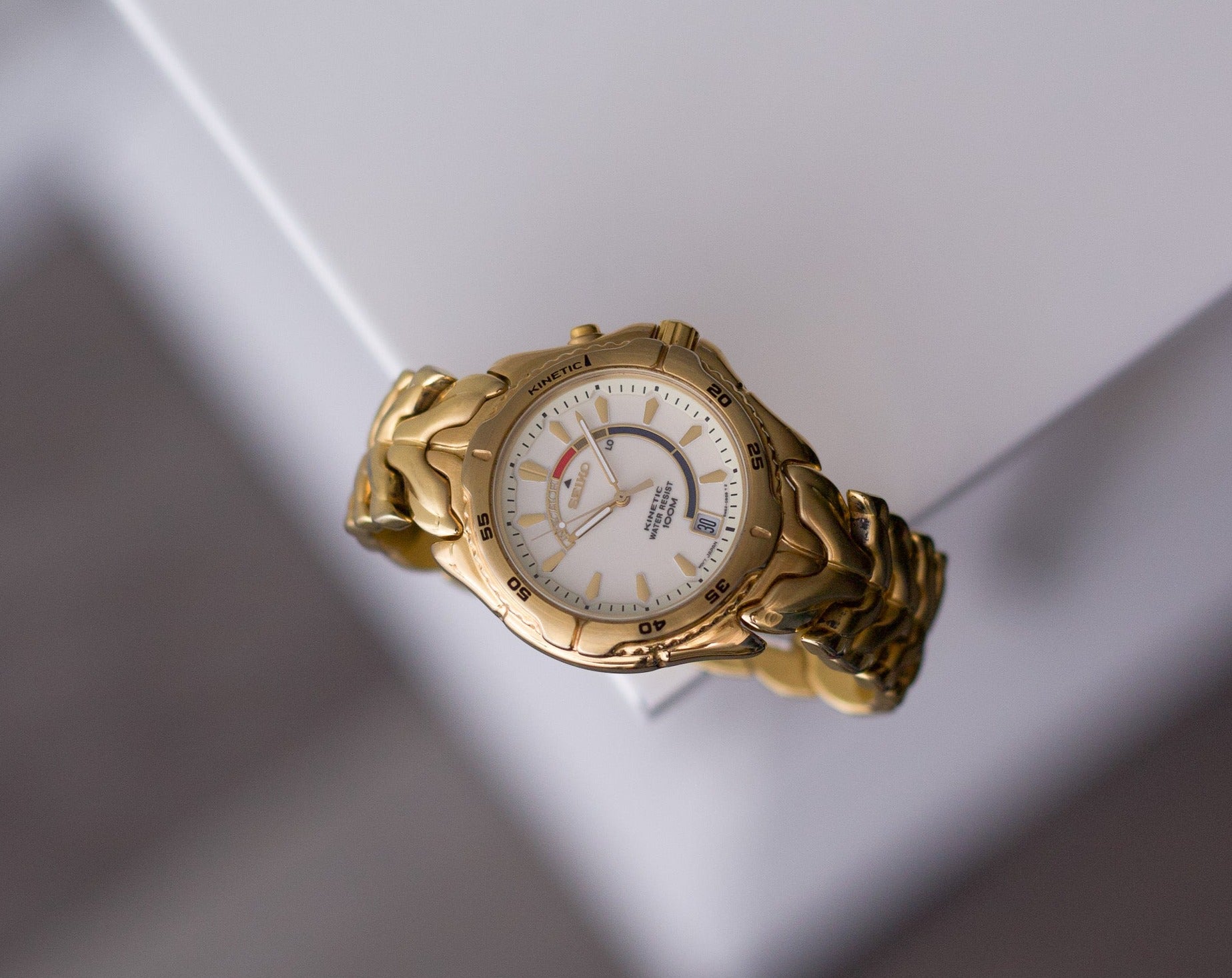 2003 Seiko Kinetic Emerald Green 'Torch' Men's Wrist-Watch