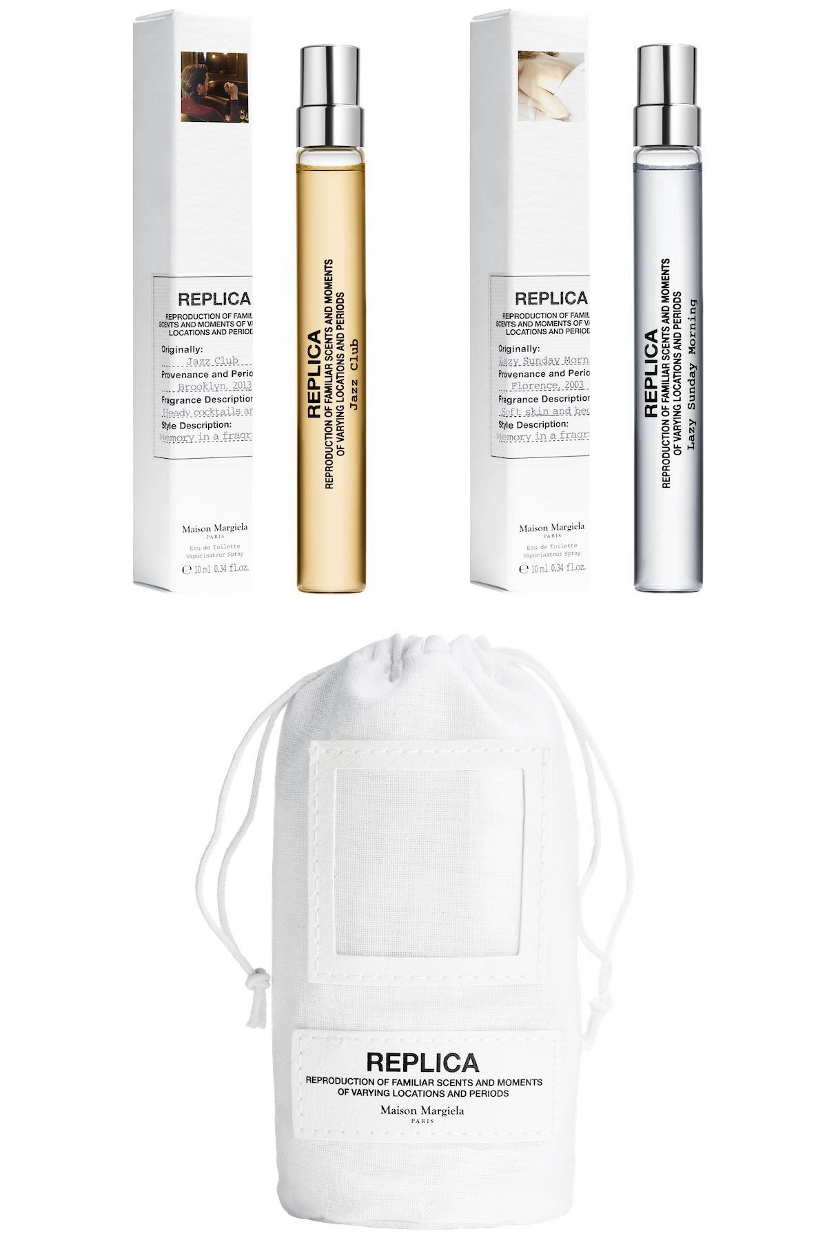 携帯サイズ2種がセットに。メゾン マルジェラ 「レプリカ