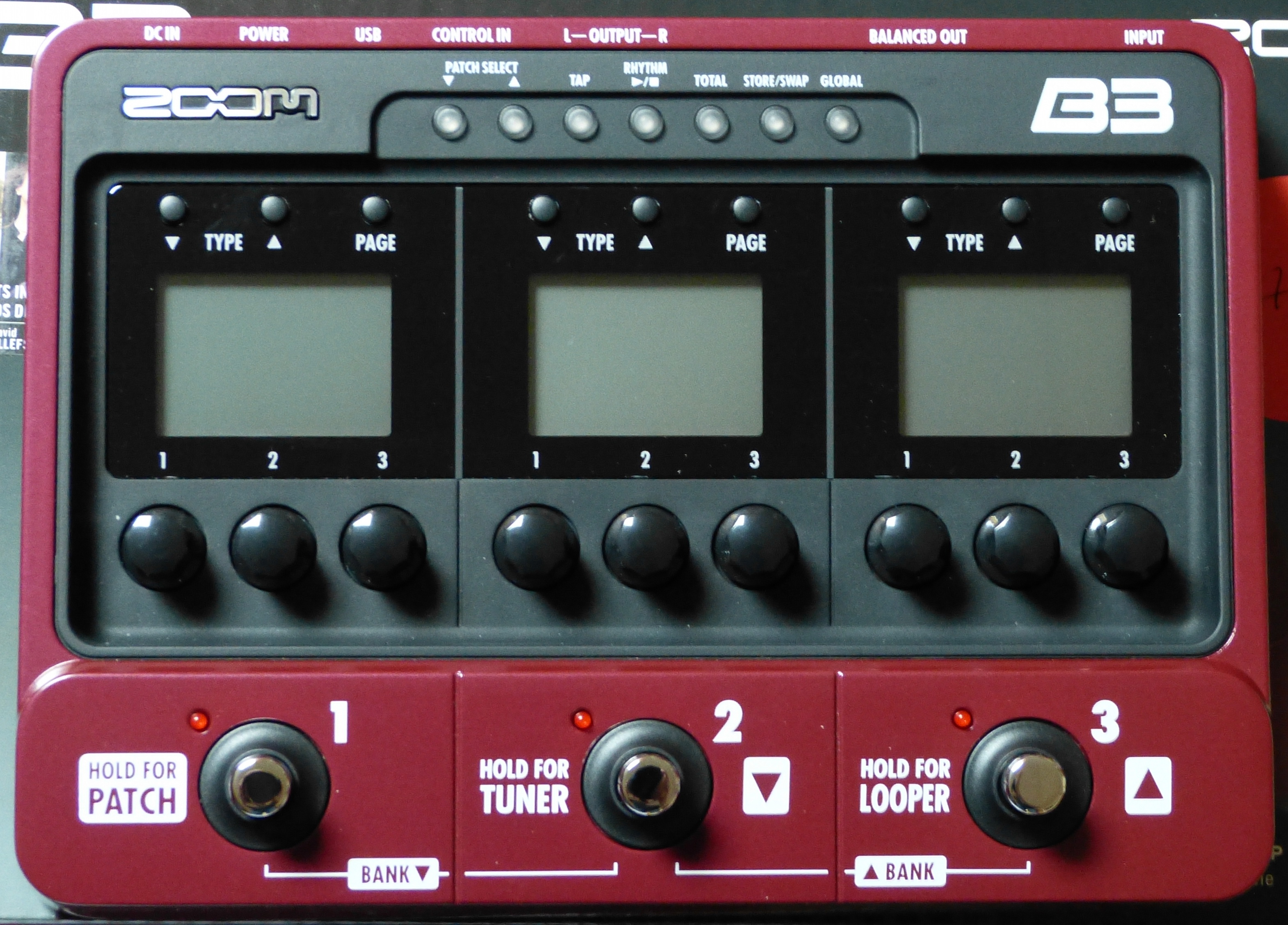 ZOOM B3 ベース用マルチエフェクター - ZOOM ズーム 最安値: 成田富山