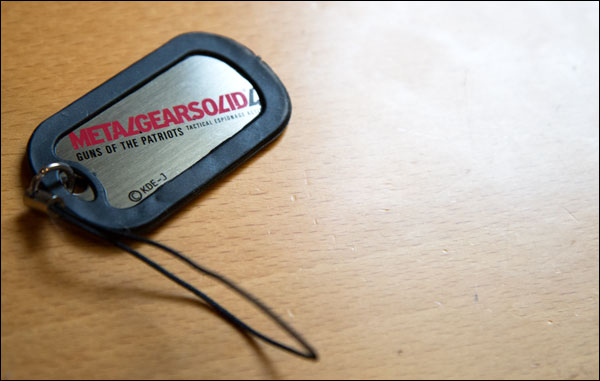 Close Up: Metal Gear Solid 4 Dog Tags - Metal Gear Informer