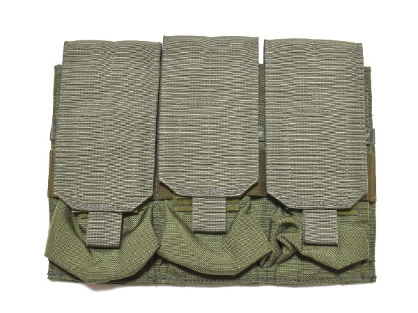 米軍実物 EAGLE M4 トリプルマガジン ポーチ OD DFLCS 特殊部隊 空軍