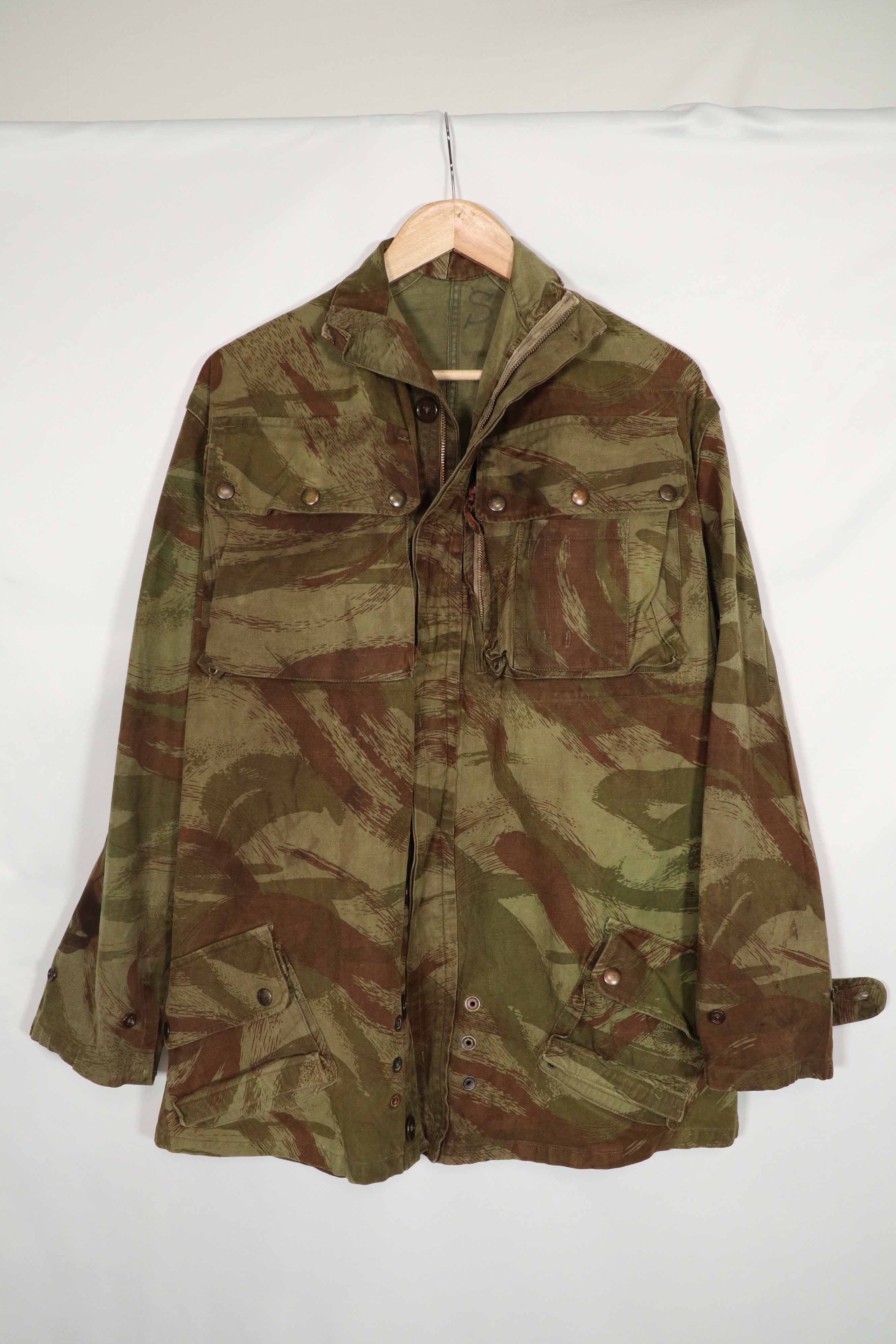 実物 インドシナ戦争 リザード迷彩 TAP 47/53 迷彩ジャケット 中古品