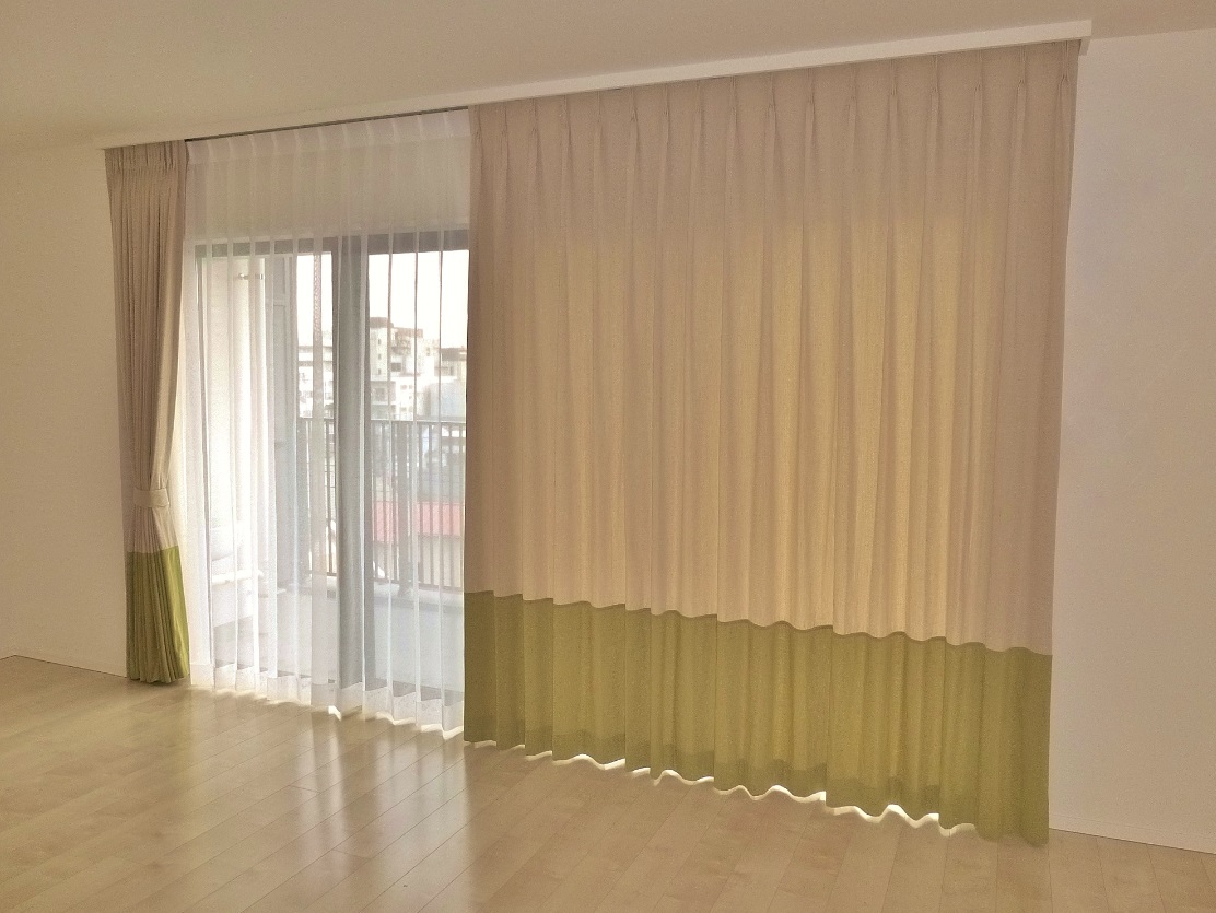 五洋インテックスの『IN HOUSE』収録、「ベルギー製」・生地の色分け