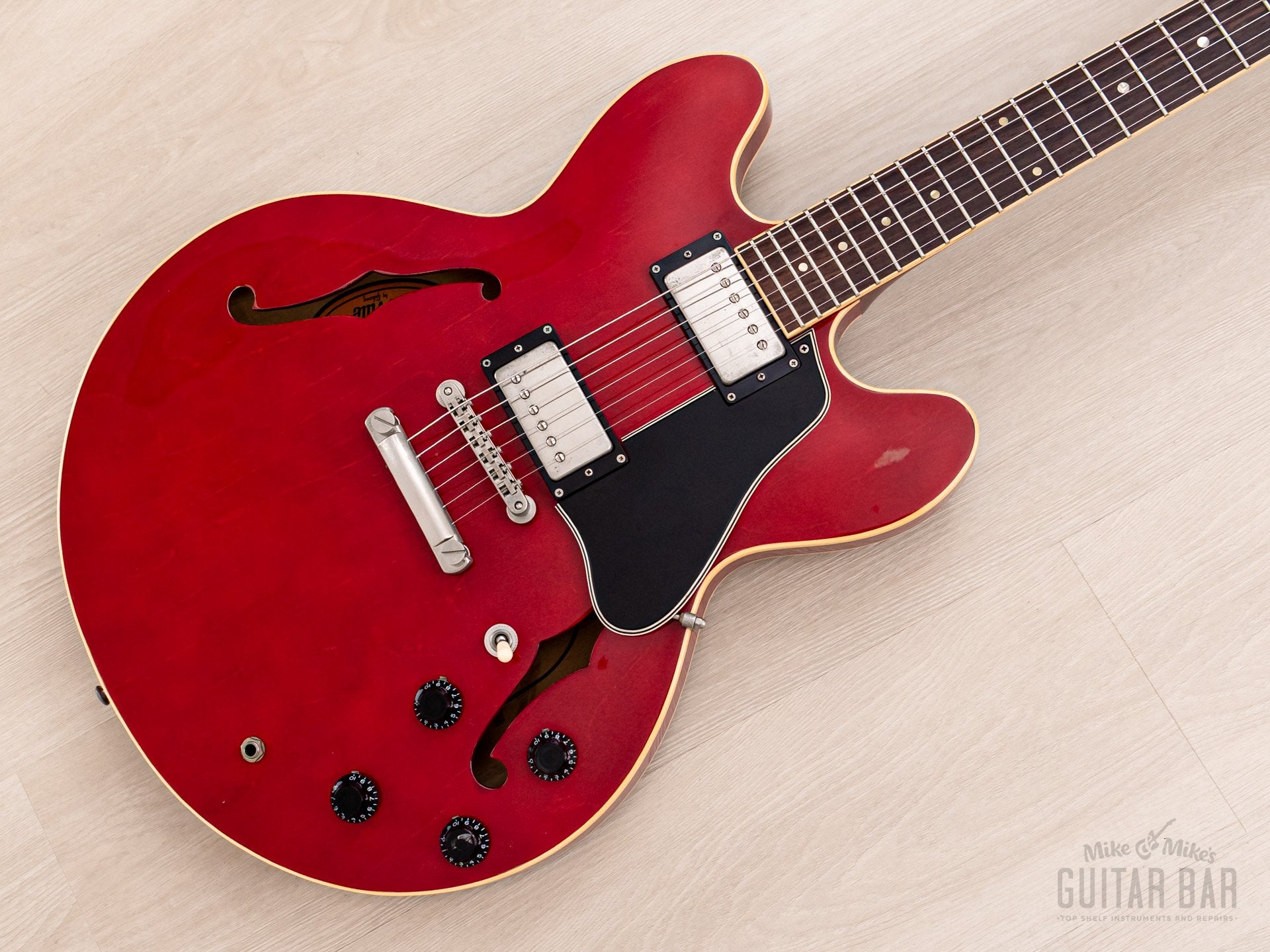 1997 Orville ES-335 Gibson-Licensed Semi-Hollow Guitar Cherry, Japan T