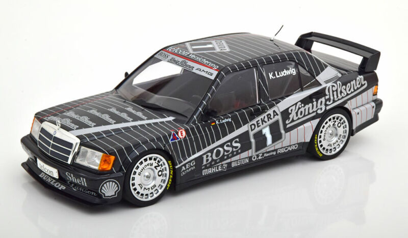 Minichamps Mercedes 190 E 2.5-16 Evo 1 DTM 1989 Ludwig #1 1/18 LE of 5