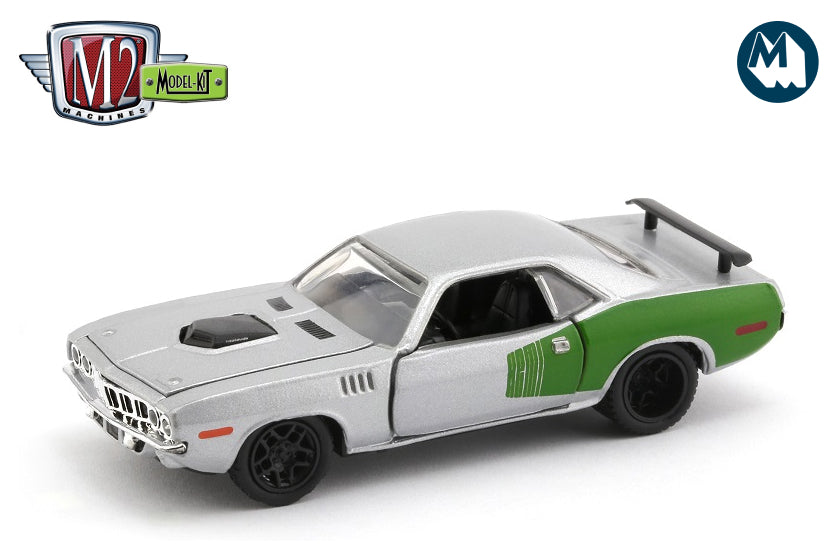 M2 Machines / Model Kit Release 28 / 1971 Plymouth Cuda HEMI