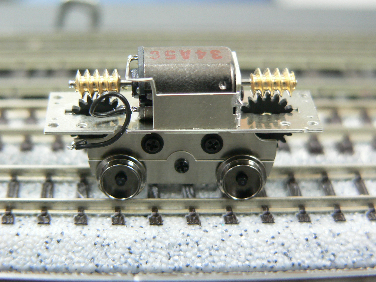 ワールド工芸の新製品、京福電鉄のテキ6を組み立てています。: もけい