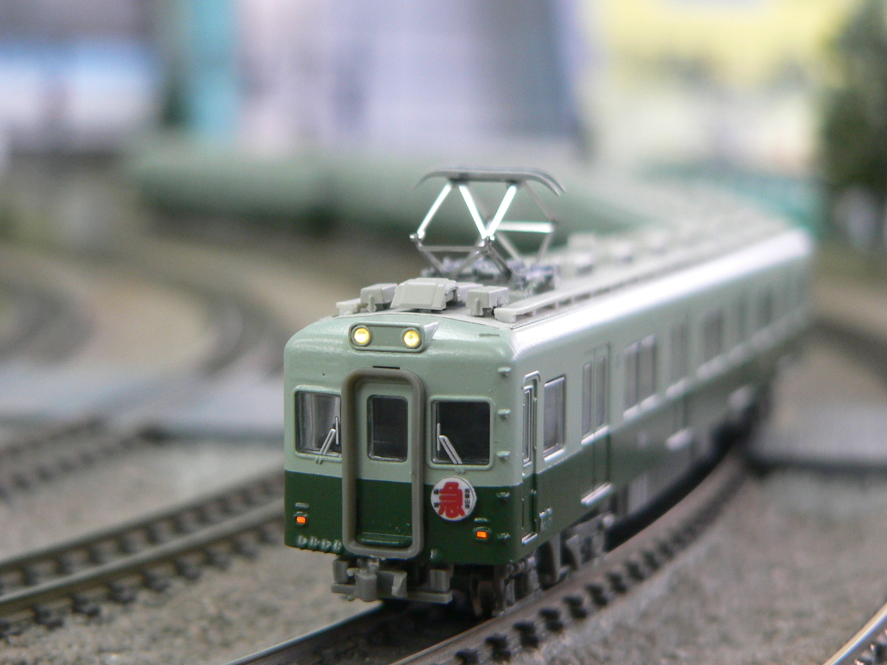 マイクロエースの南海7100系旧塗装から改造した非冷房の登場時仕様