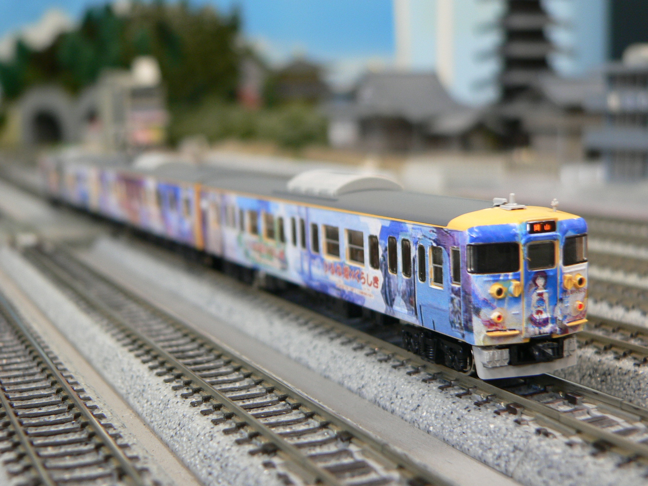 グリーンマックスの115系1000番台西日本30N更新車にR工房