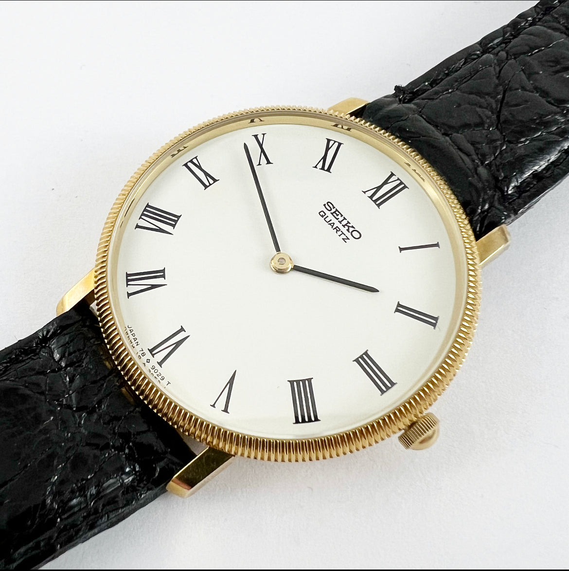 1979 Seiko SQ 7800-9039 'Calatrava' Quartz (New Old Stock