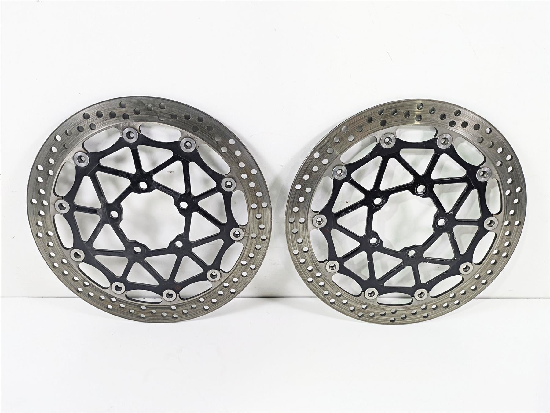 2016 Kawasaki ZX10R Ninja Brembo Front Brake Disc Rotor Set 41080