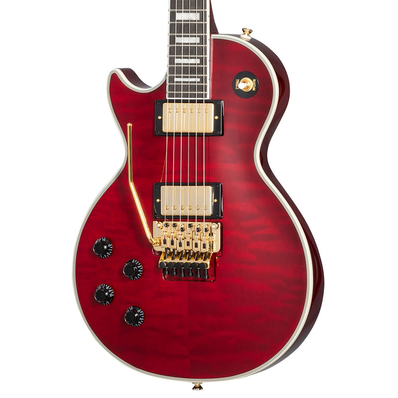 Epi Alex Lifeson LP LH Ruby – Motor City Guitar