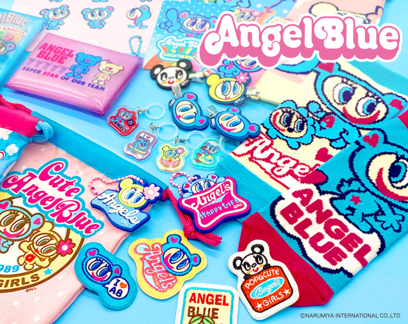 新商品】Angel Blue（エンジェルブルー）のキャラクターグッズが新発売