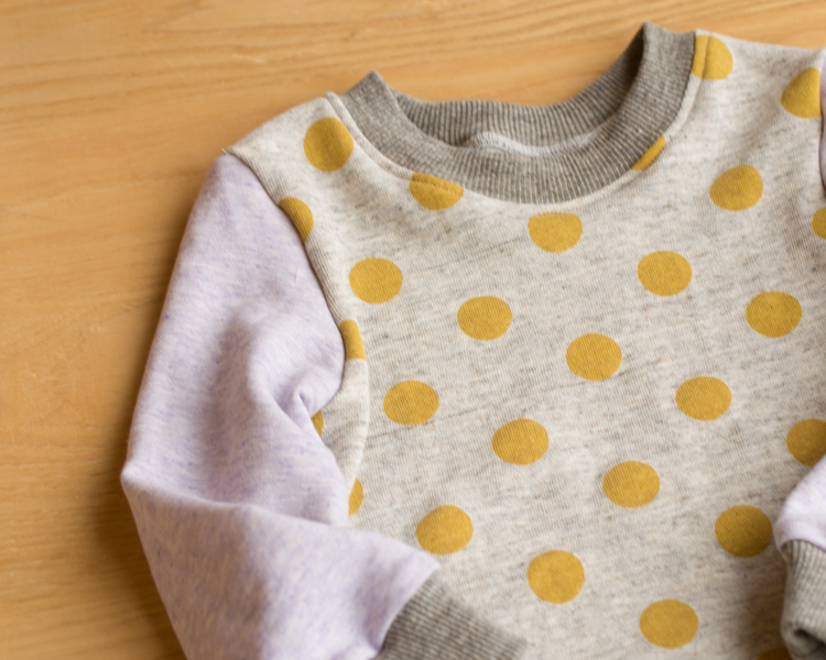 ニット生地でつくる、はじめてのハンドメイドの子供服体験！縫って