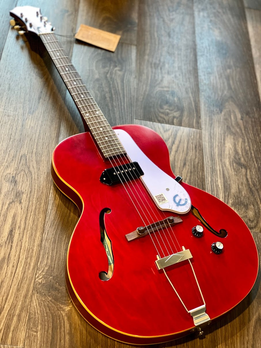 Epiphone Inspired by 1966 Century Archtop in Aged Gloss Cherry