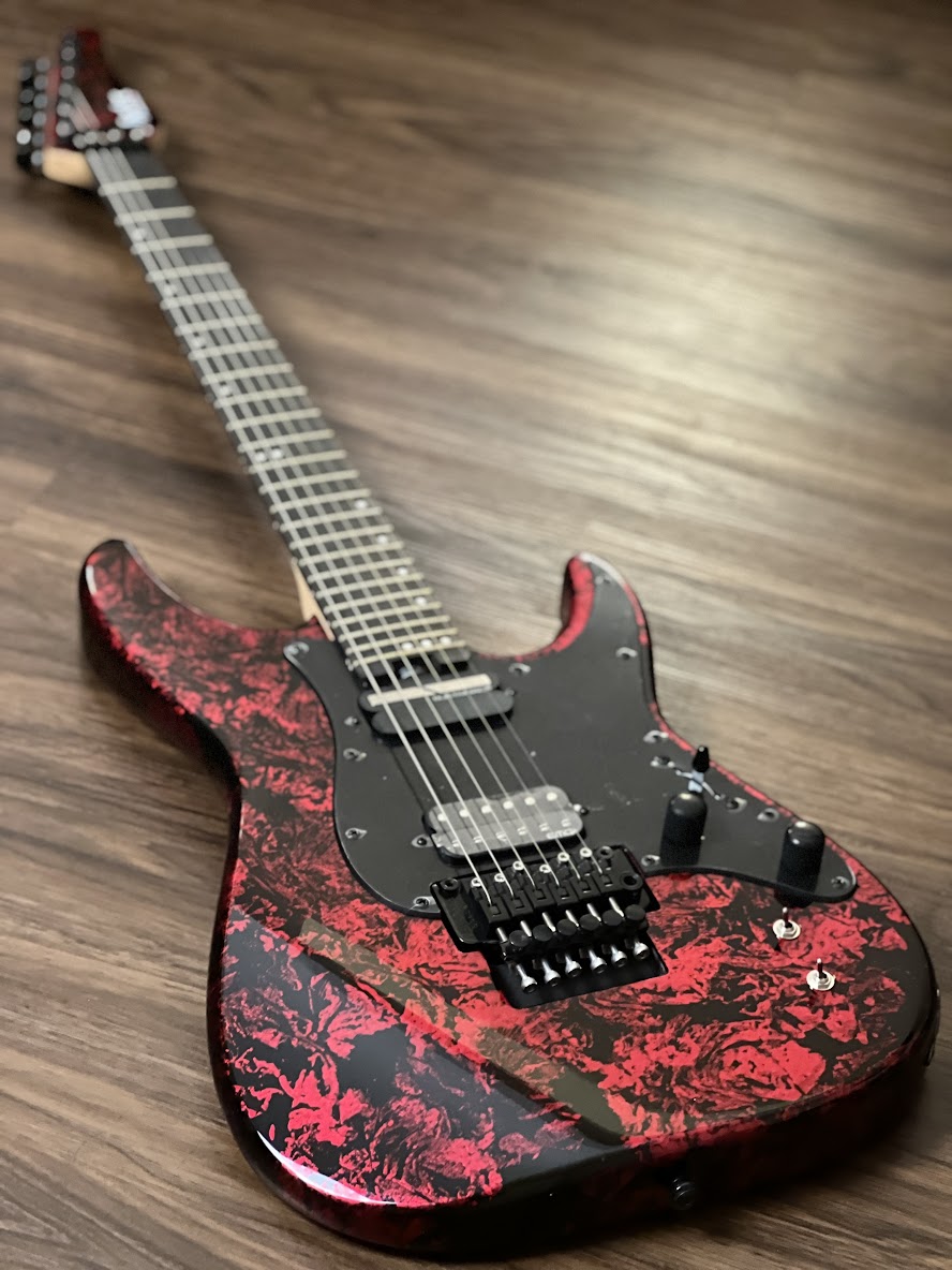 Schecter Sun Valley Super Shredder FR-S in Red Reign