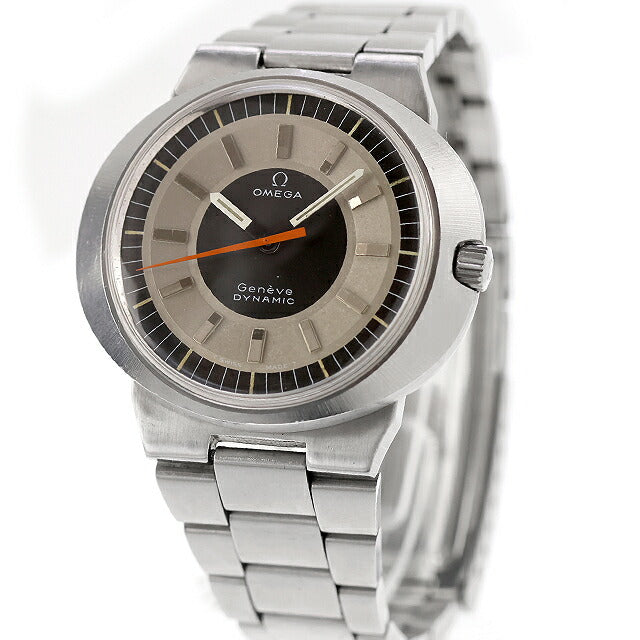 中古 OH済 オメガ OMEGA ジュネーブ ダイナミック Geneve Dynamic