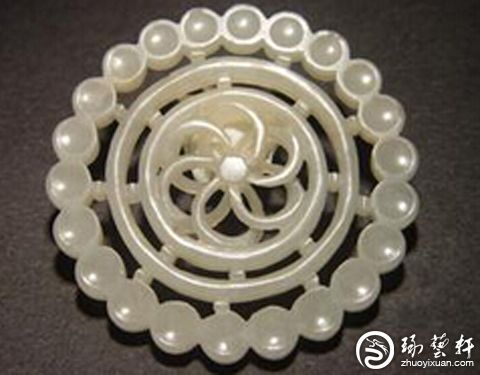 明代和田镂空玉牌-和田玉_和田玉价格_和田玉图片