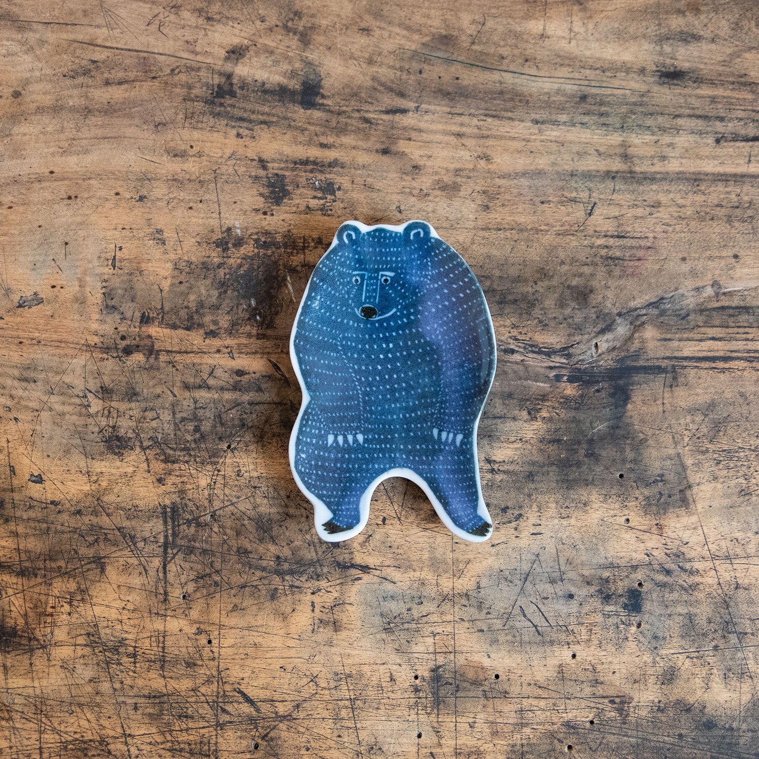 KATA KATA/カタカタ 倉敷意匠計画室 印判手 豆皿 クマ