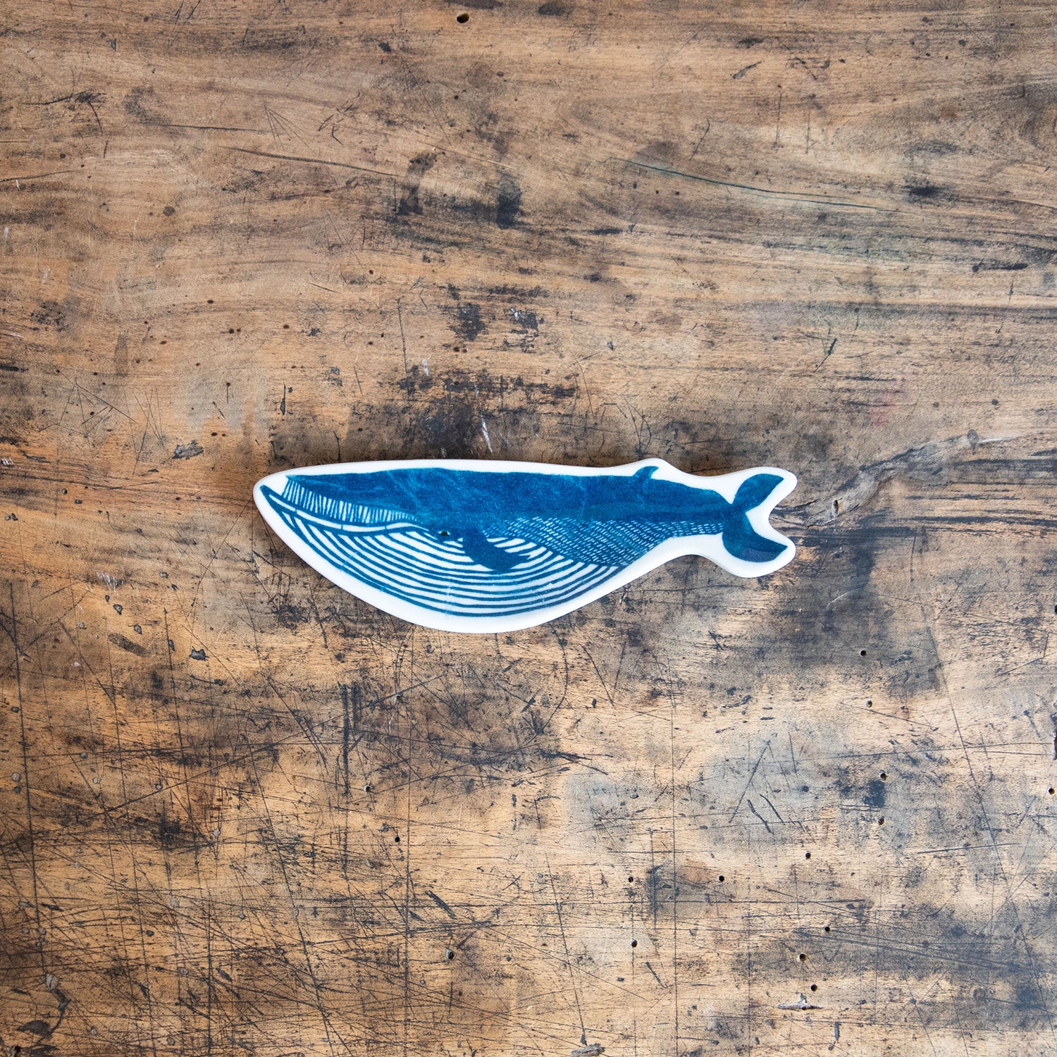 KATA KATA/カタカタ 倉敷意匠計画室 印判手豆皿 クジラ