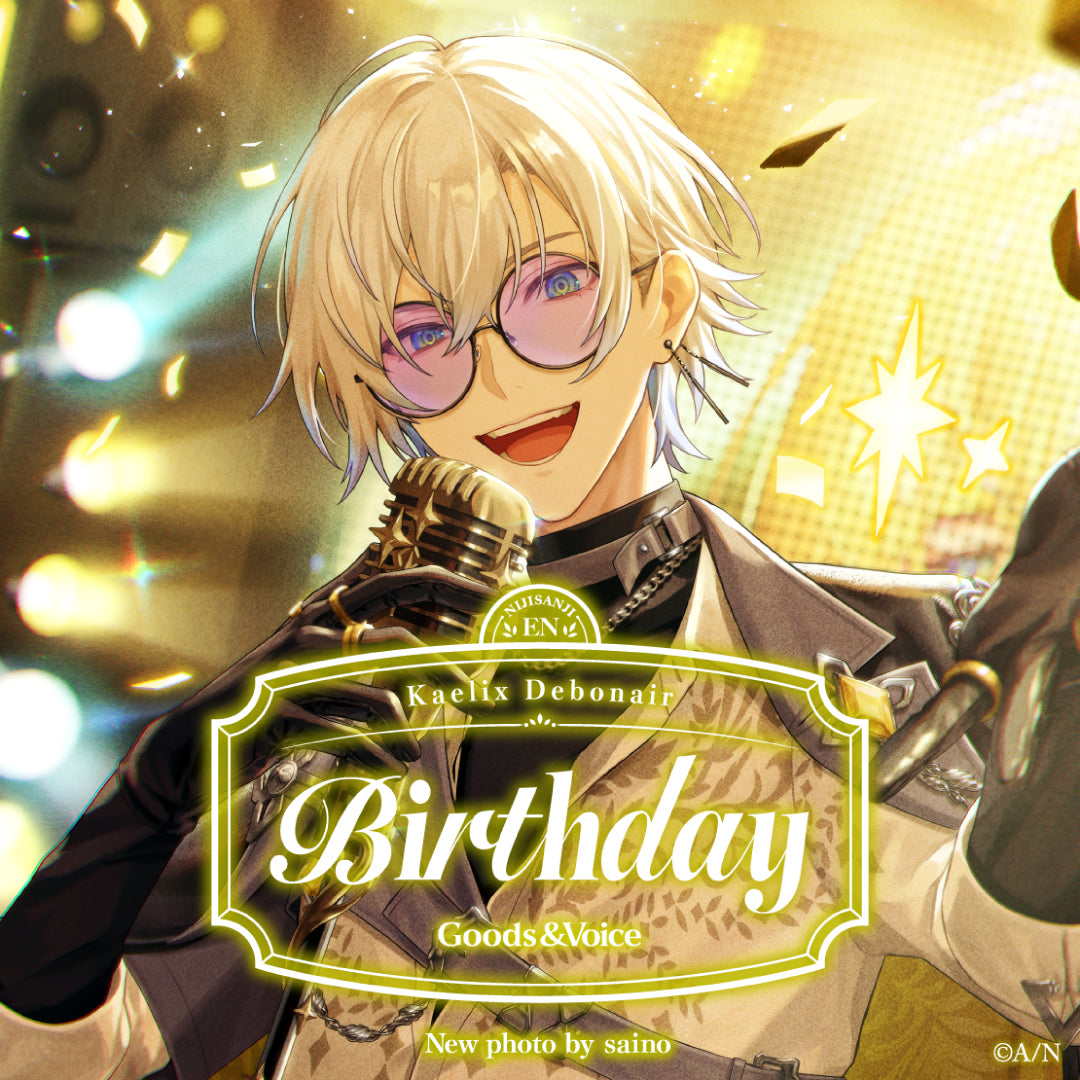 Kaelix Debonair Birthday Goods & Voice 2025 – NIJISANJI EN
