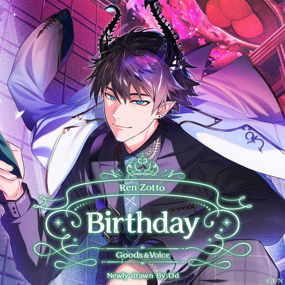 Ren Zotto Birthday Goods & Voice 2025 – NIJISANJI EN Official Store