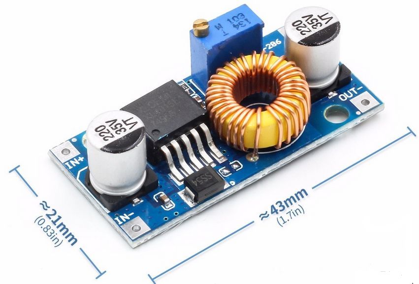 XL4005/XL4015 DC/DC コンバータ・モジュール: すzのAVR研究