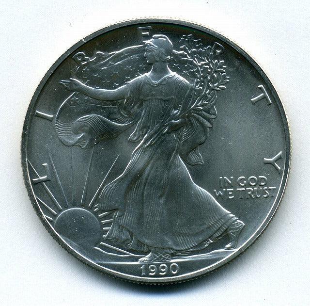 アメリカン・シルバー・イーグル1990年版 Buy 1990 American Silver