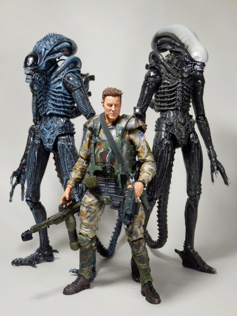 レビュー:NECA エイリアン シリーズ2(ビッグチャップ、ブルー