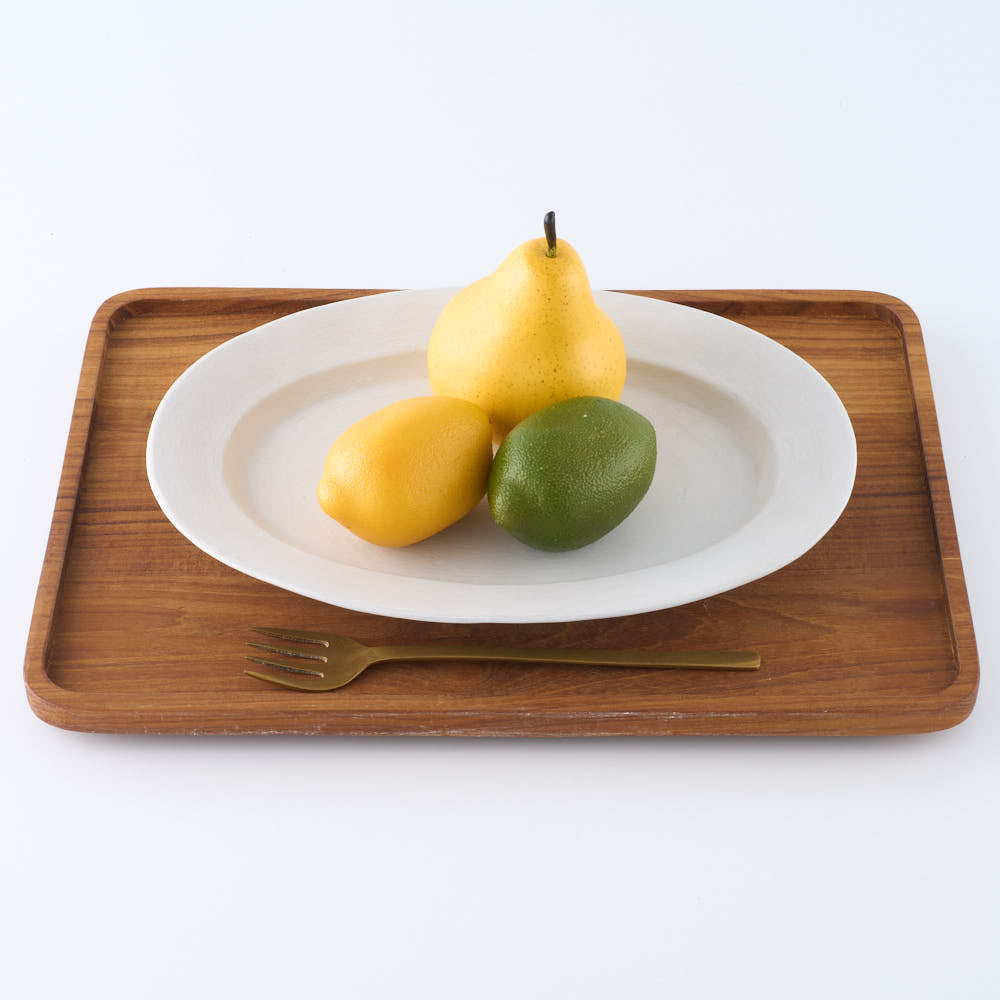 作家 児玉修治 オーバルプレート L カンヴァス ¥6,600 大人の焼き物