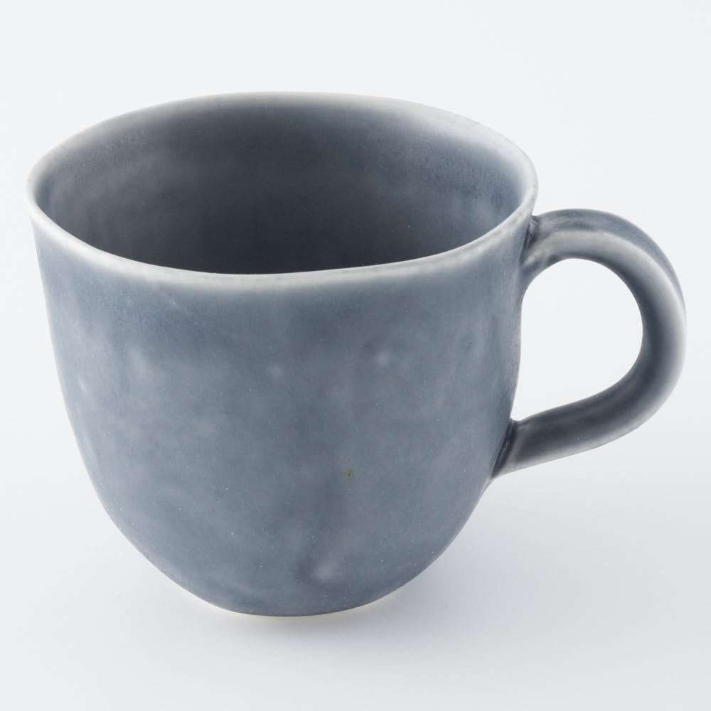 作家 佐々木綾子 mug ブルーグレー– 大人の焼き物