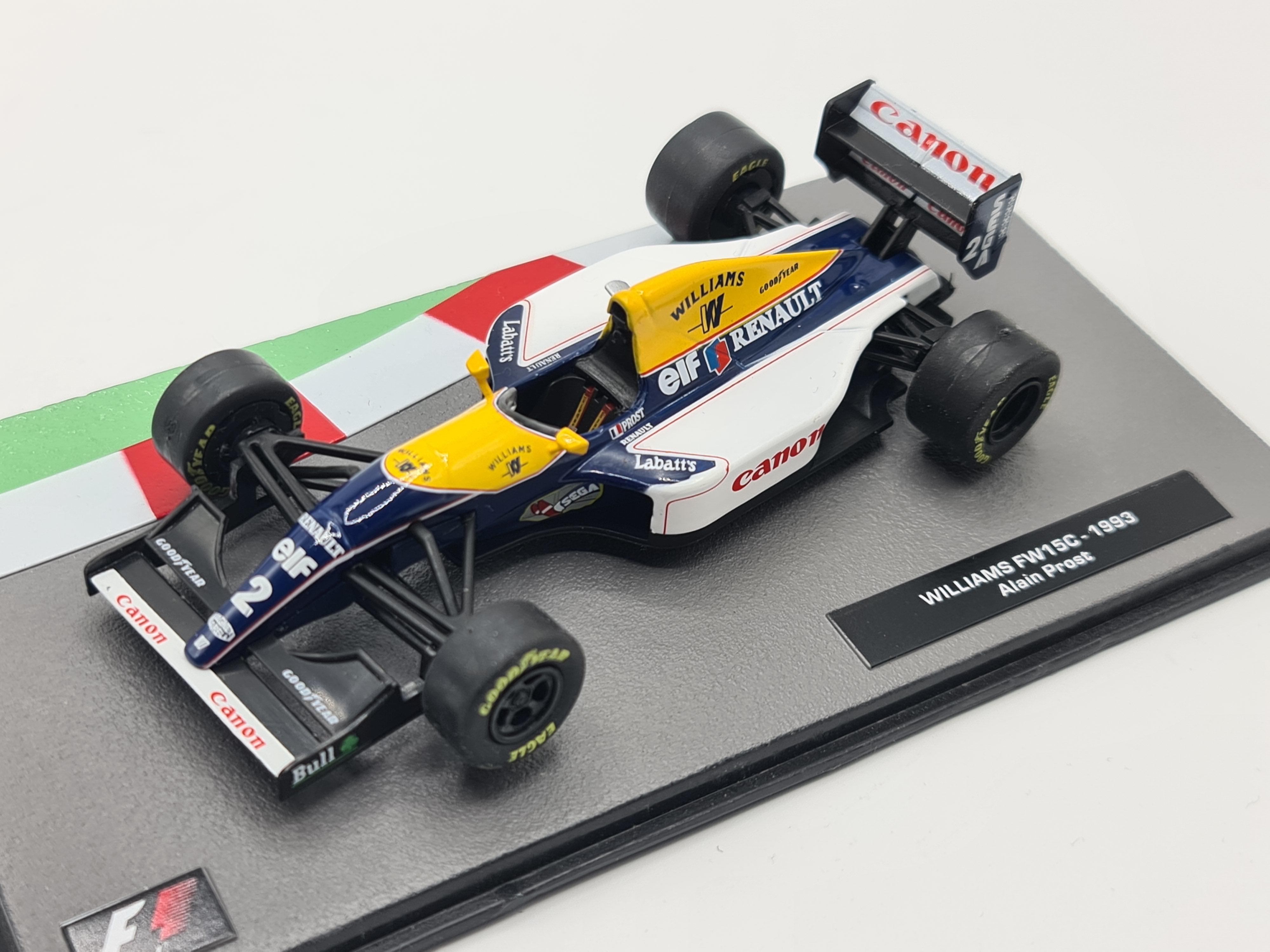 1/43 1993 Williams FW15C - Alain Prost | Model Car - Obsessed With