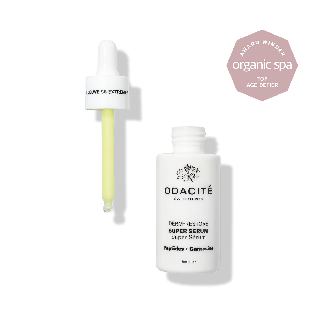 Derm-Restore Super Serum | Peptides + Carnosine | Odacité