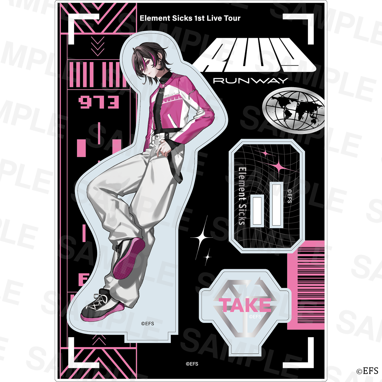 ていく】RWY アクリルスタンド – ELEMEMT SHOP