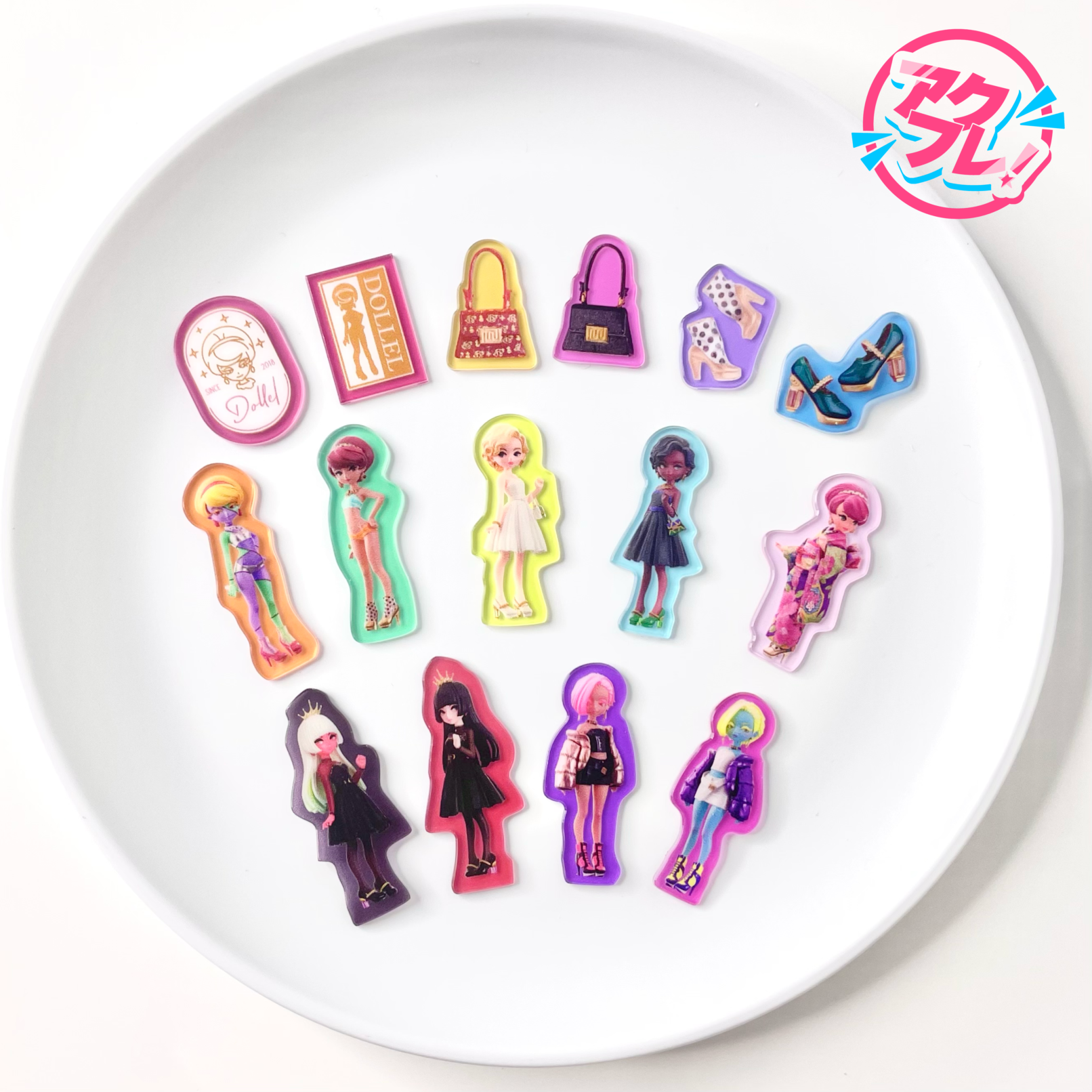 アクリルフレークフレンズ】DOLLEL -石崎紗央里- 全15種 – okbase